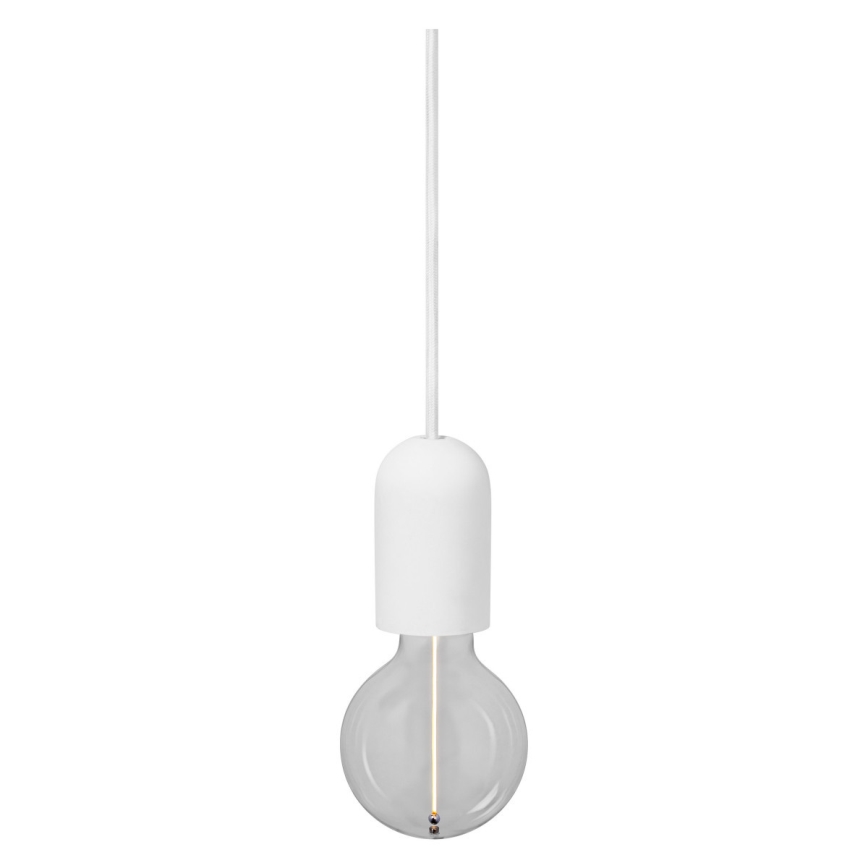 Ledvance - Kattokruunu johdossa PENDULUM ROUND 1xE27/15W/230V valkoinen