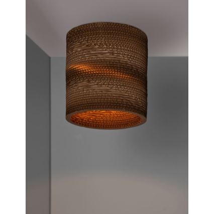 Ledvance - Kattovalo DECOR CARDBOARD 1xE27/15W/230V halkaisija 25 cm