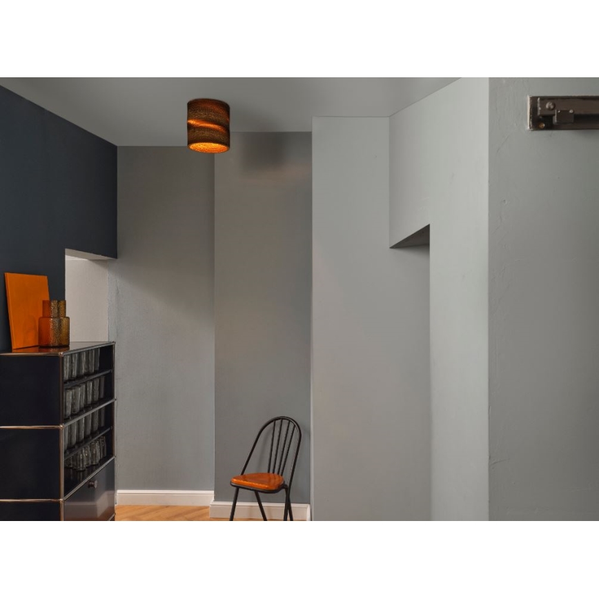 Ledvance - Kattovalo DECOR CARDBOARD 1xE27/15W/230V halkaisija 25 cm
