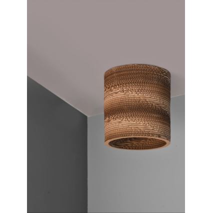 Ledvance - Kattovalo DECOR CARDBOARD 1xE27/15W/230V halkaisija 25 cm