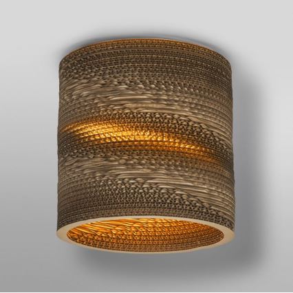 Ledvance - Kattovalo DECOR CARDBOARD 1xE27/15W/230V halkaisija 25 cm