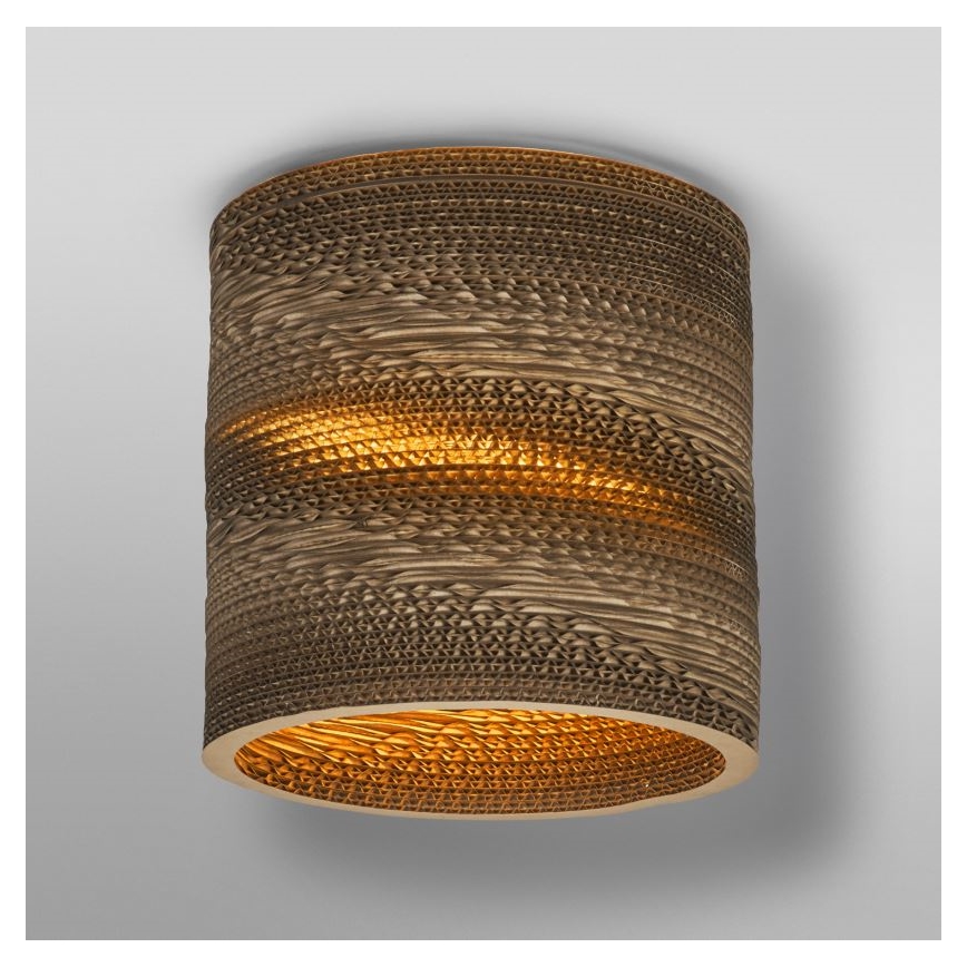 Ledvance - Kattovalo DECOR CARDBOARD 1xE27/15W/230V halkaisija 25 cm