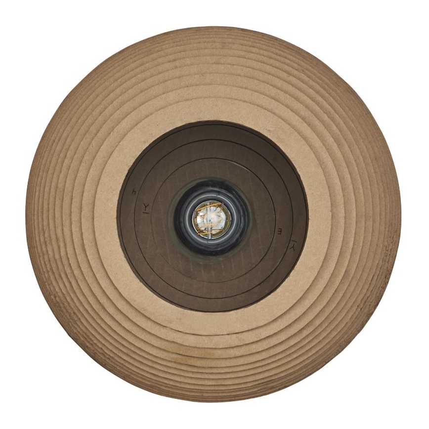 Ledvance - Kattovalo DECOR CARDBOARD 1xE27/15W/230V halkaisija 26 cm
