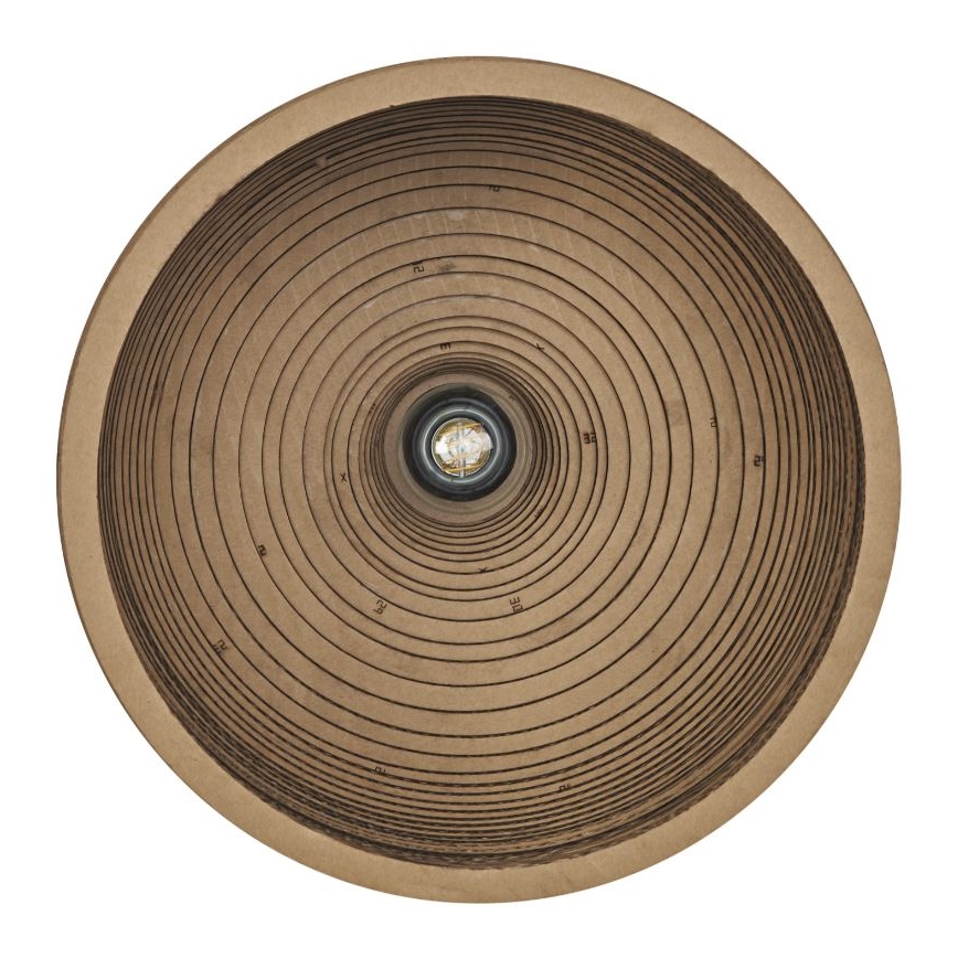 Ledvance - Kattovalo DECOR CARDBOARD 1xE27/15W/230V halkaisija 36 cm