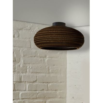 Ledvance - Kattovalo DECOR CARDBOARD 1xE27/15W/230V halkaisija 40 cm