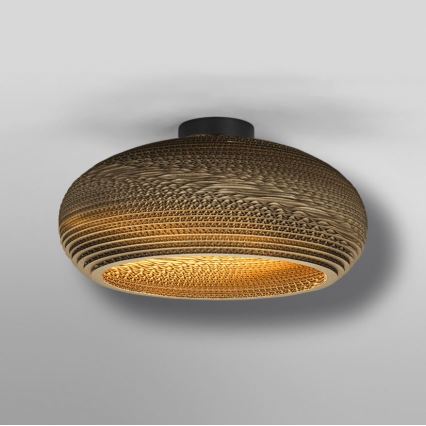 Ledvance - Kattovalo DECOR CARDBOARD 1xE27/15W/230V halkaisija 40 cm