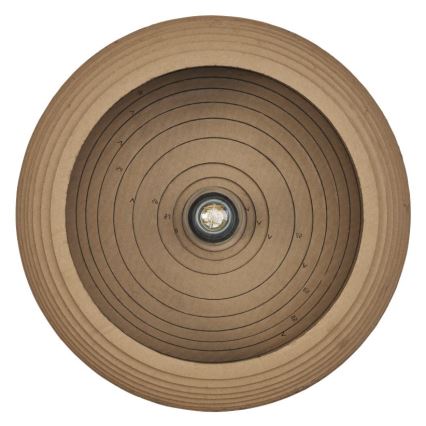 Ledvance - Kattovalo DECOR CARDBOARD 1xE27/15W/230V halkaisija 40 cm