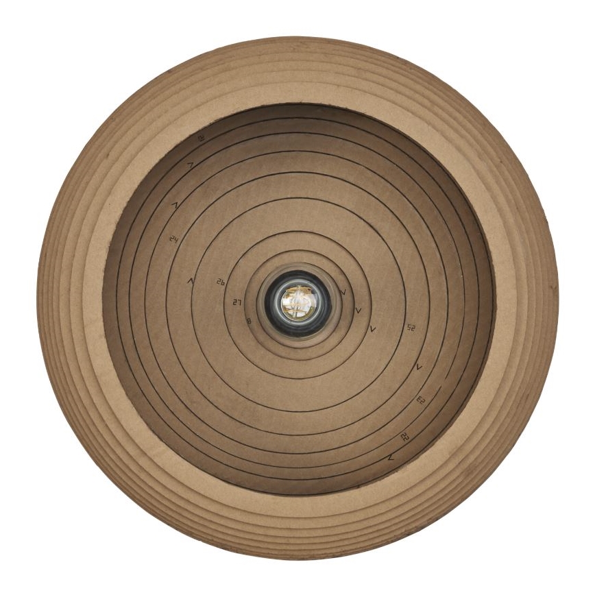 Ledvance - Kattovalo DECOR CARDBOARD 1xE27/15W/230V halkaisija 40 cm