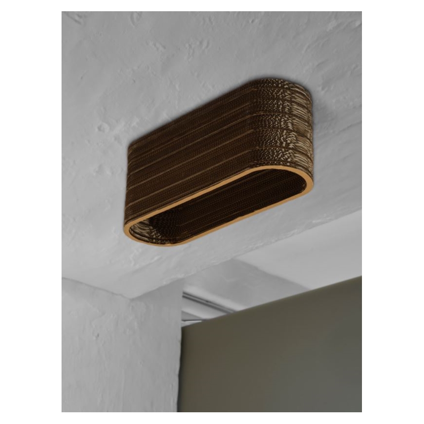 Ledvance - Kattovalo DECOR CARDBOARD 3xE27/15W/230V