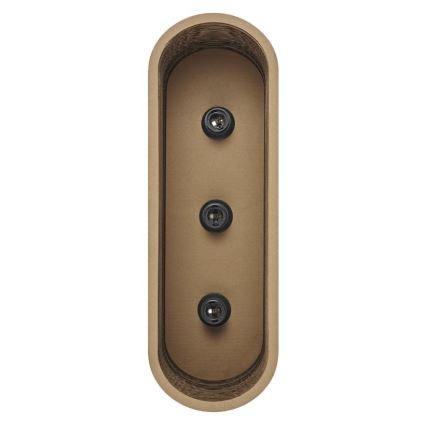 Ledvance - Kattovalo DECOR CARDBOARD 3xE27/15W/230V