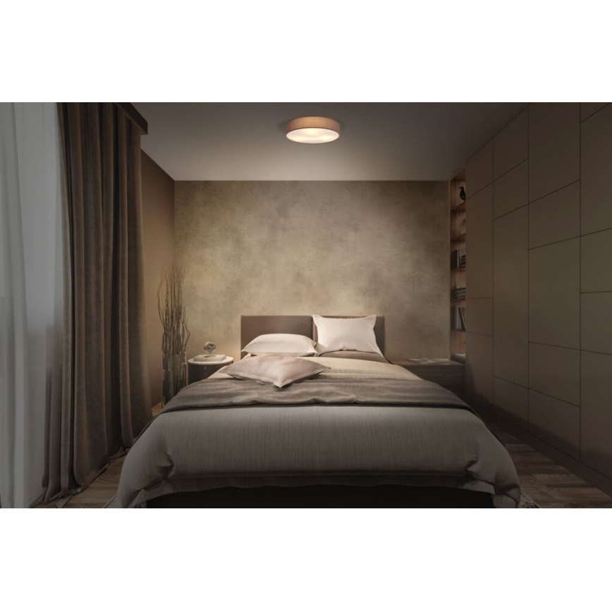 Ledvance - Kattovalo ORBIS PARIISI 2xE27/25W/230V ruskea