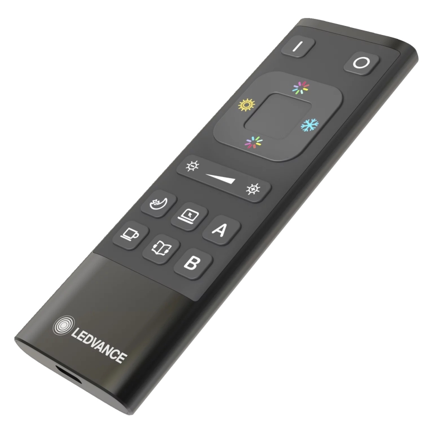 Ledvance - Kaukosäädin SMART+ Wi-Fi 6600 mAh musta