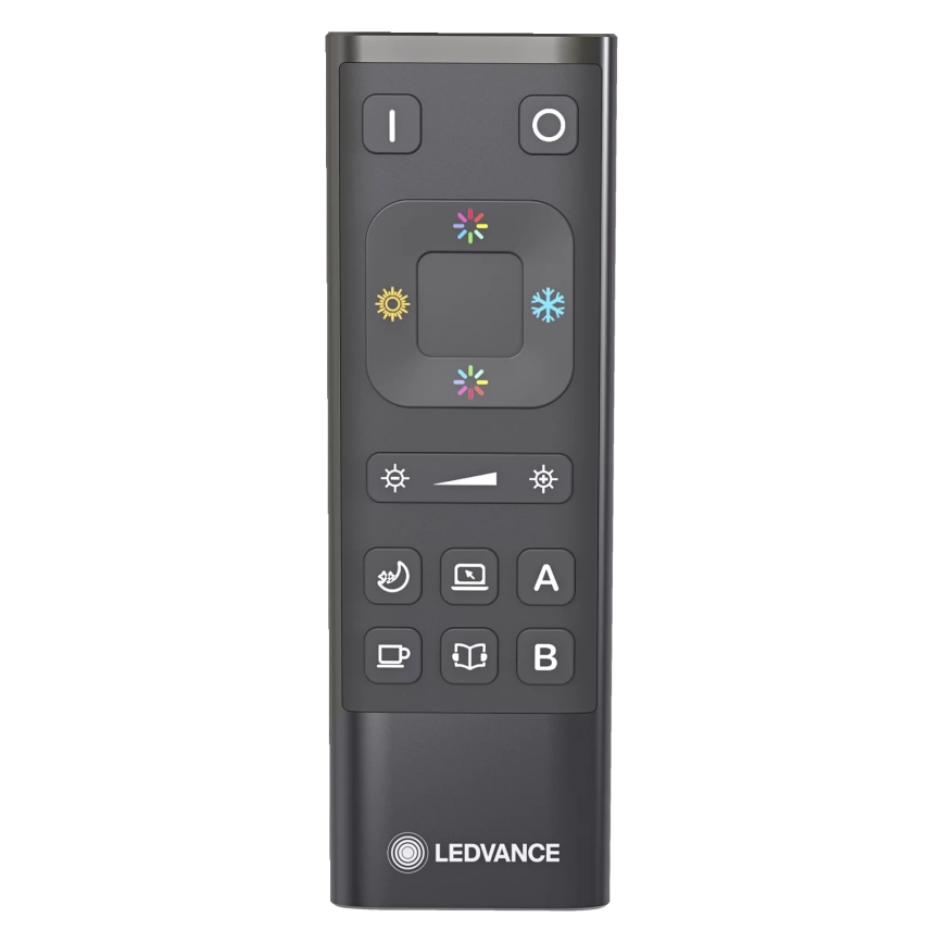 Ledvance - Kaukosäädin SMART+ Wi-Fi 6600 mAh musta