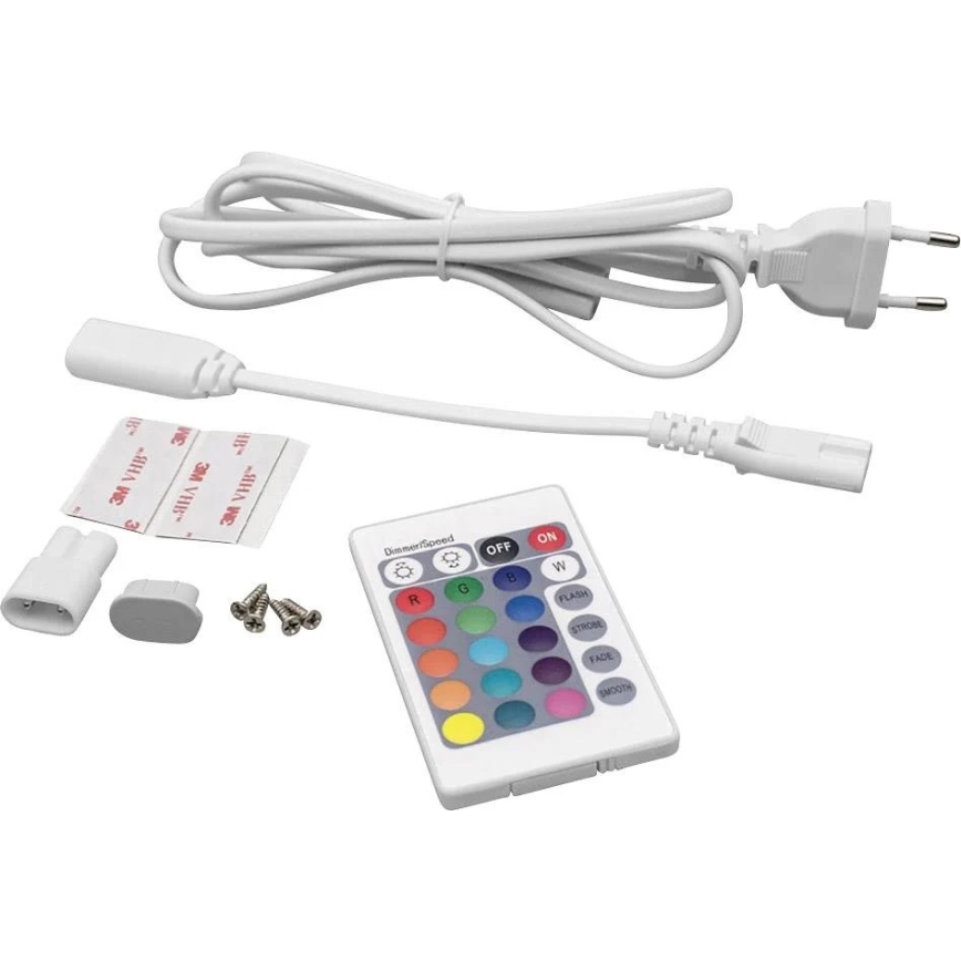 Ledvance - Keittiökaappien alla oleva himmennettävä LED-RGB-valo SLIM LED/4W/230V + kauko-ohjaus
