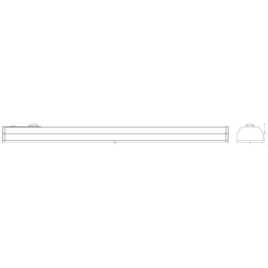Ledvance - Keittiökaappien alla oleva LED-valo anturilla MOBILE LED/1W/5V 1000 mAh 4000K 40 cm