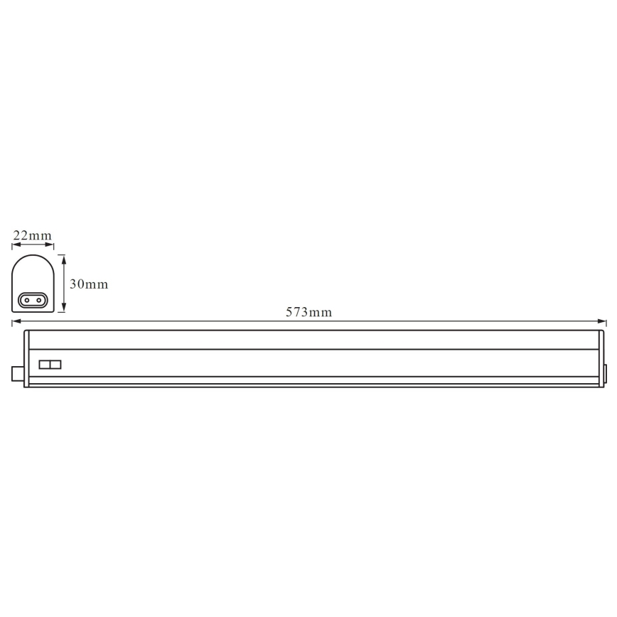 Ledvance - Keittiökaappien alla oleva LED-valo BATTEN LED/8W/230V