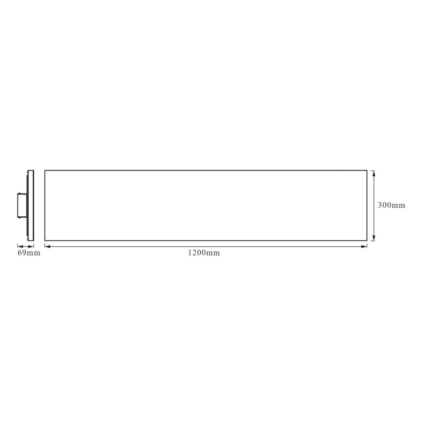 Ledvance - Kiinteä LED-paneeli FRAMELESS LED/40W/230V 3000K