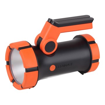 Ledvance - Ladattava LED-taskulamppu virtapankki FLASHLIGHT LED/3W/5V IP64 2400mAh