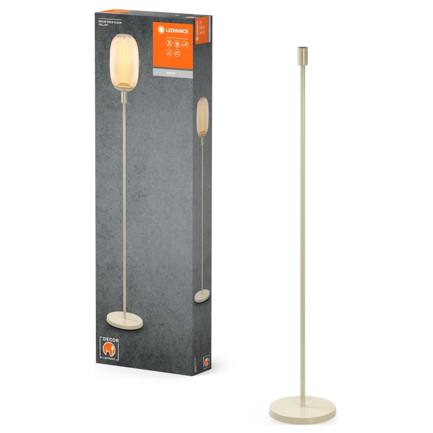 Ledvance - Lampun jalka DECOR STICK 1xE27/40W/230V beige