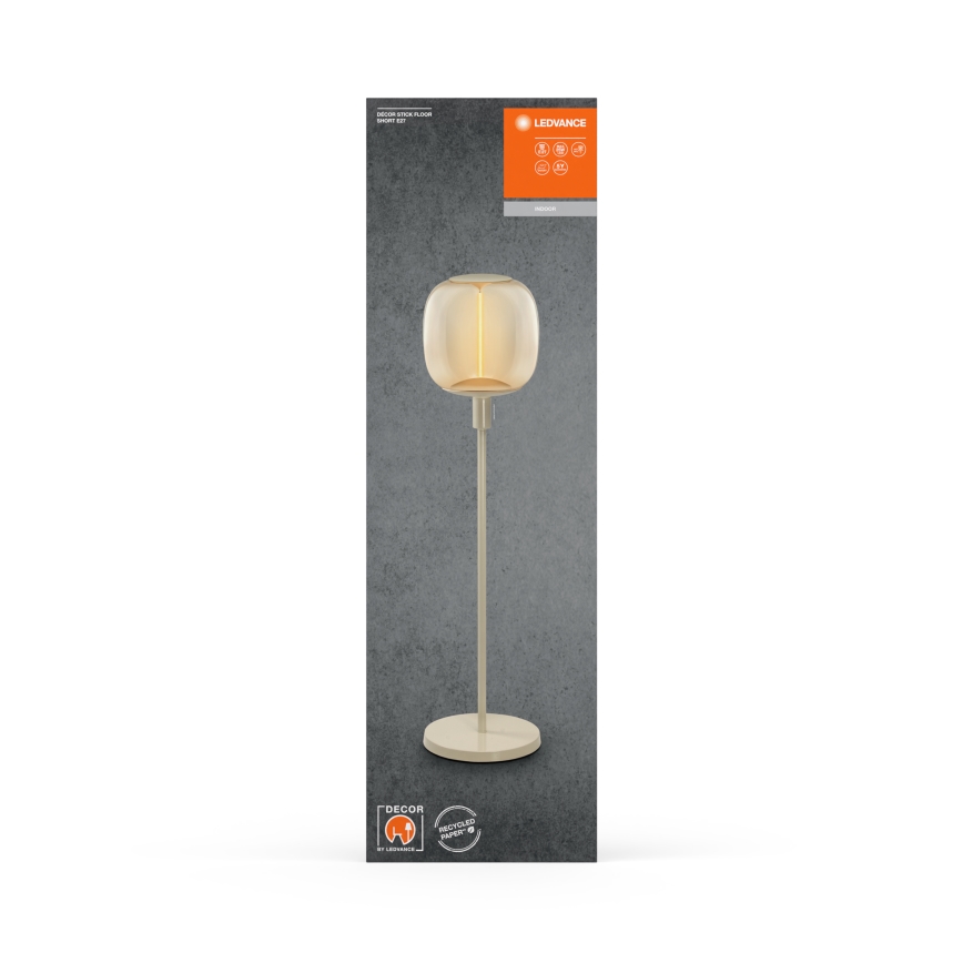 Ledvance - Lampun jalka DECOR STICK 1xE27/40W/230V beige