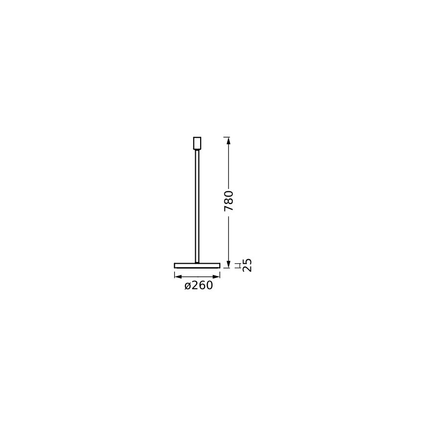 Ledvance - Lampun jalka DECOR STICK 1xE27/40W/230V beige