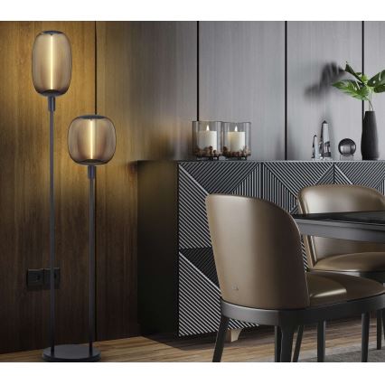 Ledvance - Lampun jalka DECOR STICK 2xE27/40W/230V antrasiitti