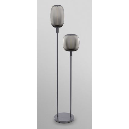Ledvance - Lampun jalka DECOR STICK 2xE27/40W/230V antrasiitti