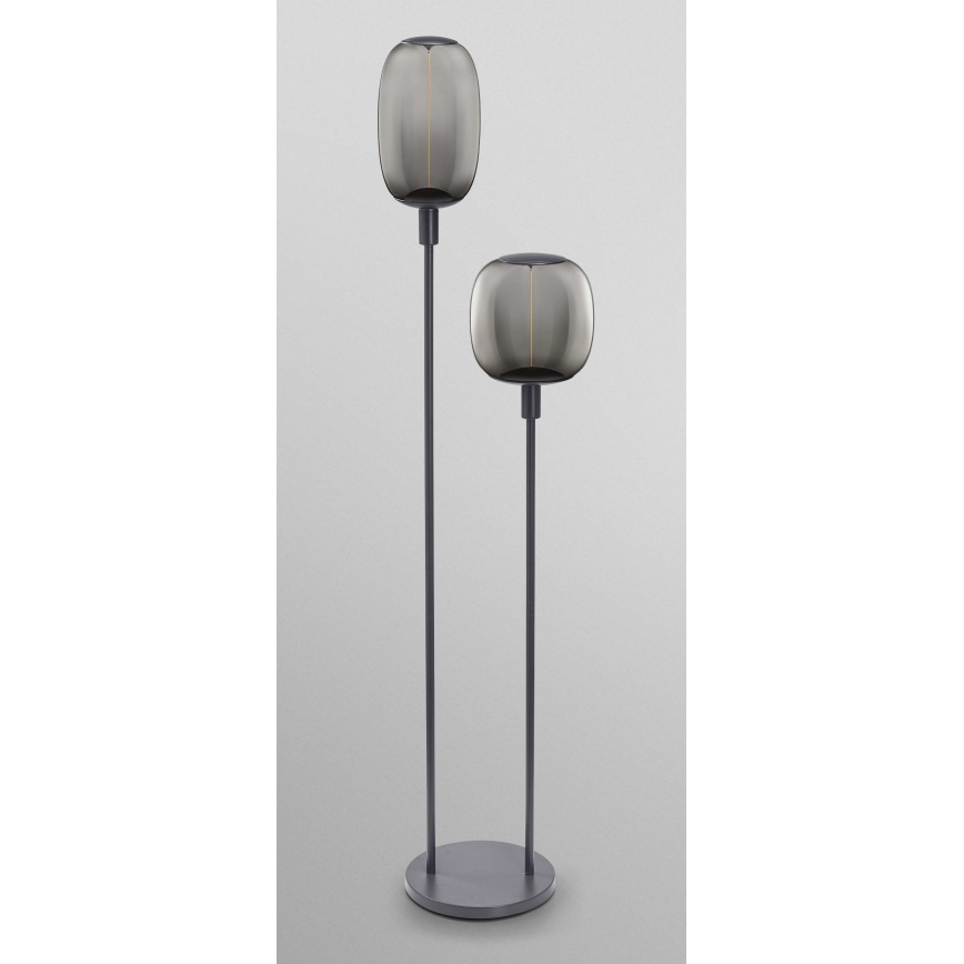 Ledvance - Lampun jalka DECOR STICK 2xE27/40W/230V antrasiitti