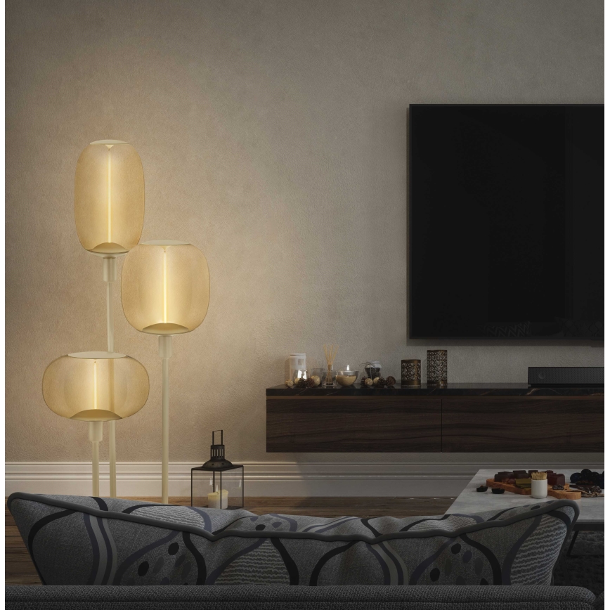 Ledvance - Lampun jalka DECOR STICK 3xE27/40W/230V beige