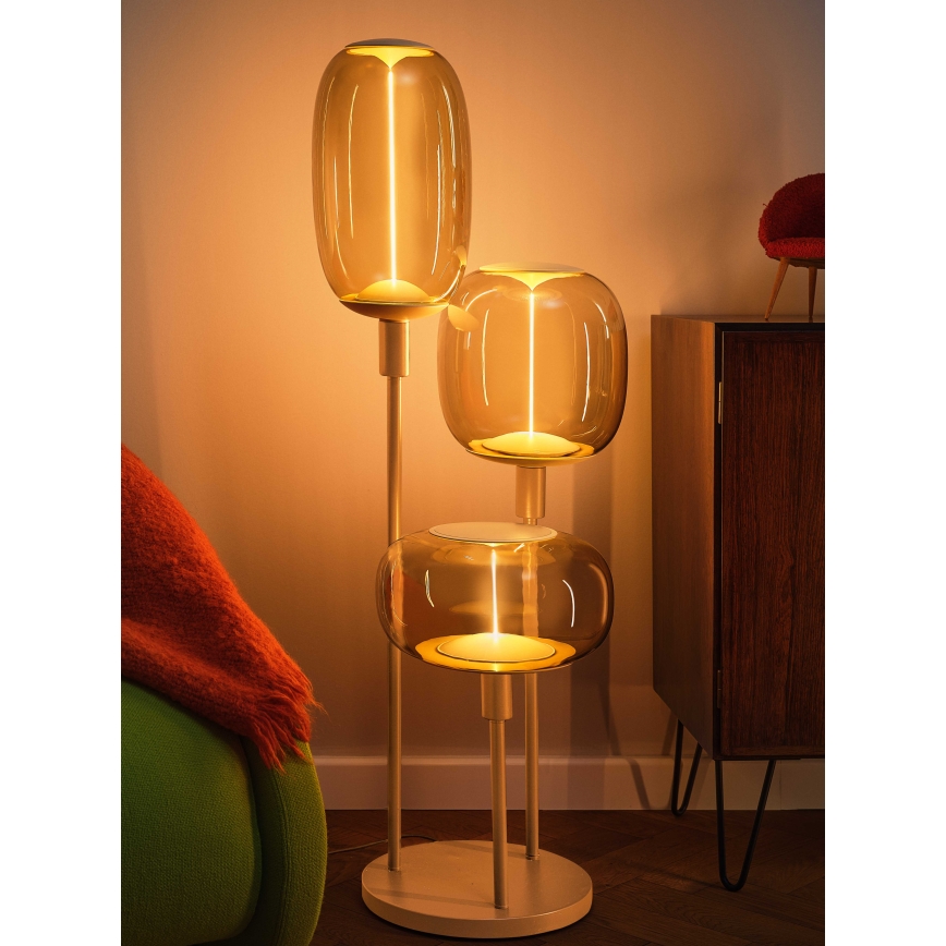 Ledvance - Lampun jalka DECOR STICK 3xE27/40W/230V beige