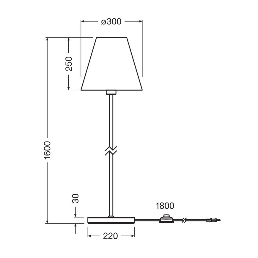 Ledvance - Lattialamppu DECOR RAFFIA 1xE27/15W/230V juuttinaru