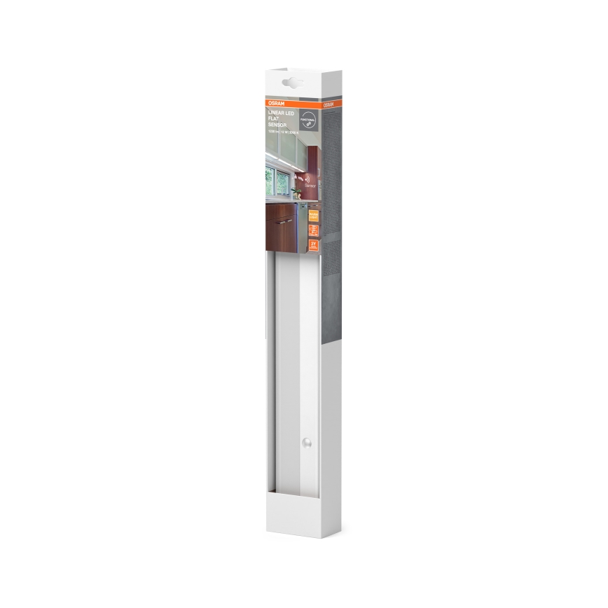 Ledvance - LED-alakaappivalaisin anturilla FLAT LED/12W/230V 3000K