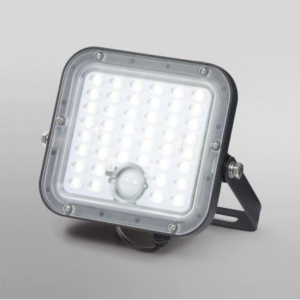 Ledvance - LED Himmennettävä aurinko valonheitin anturilla FLOOD SPLIT LED/10W/7,4V IP65 + kauko-ohjaus