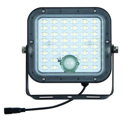 Ledvance - LED Himmennettävä aurinko valonheitin anturilla FLOOD SPLIT LED/10W/7,4V IP65 + kauko-ohjaus