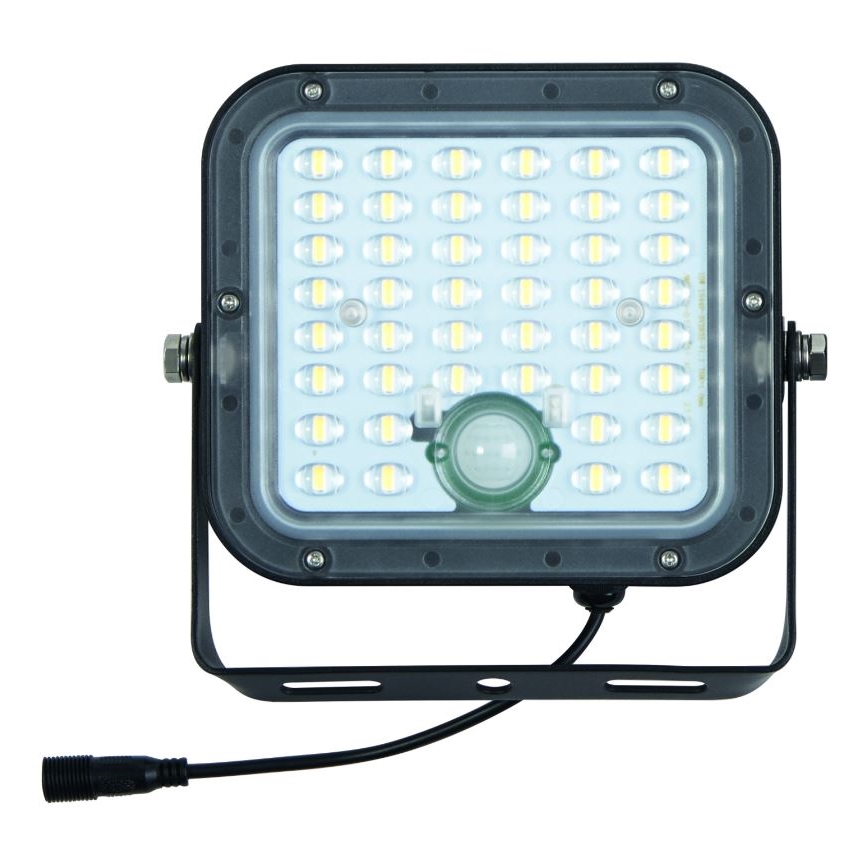 Ledvance - LED Himmennettävä aurinko valonheitin anturilla FLOOD SPLIT LED/10W/7,4V IP65 + kauko-ohjaus