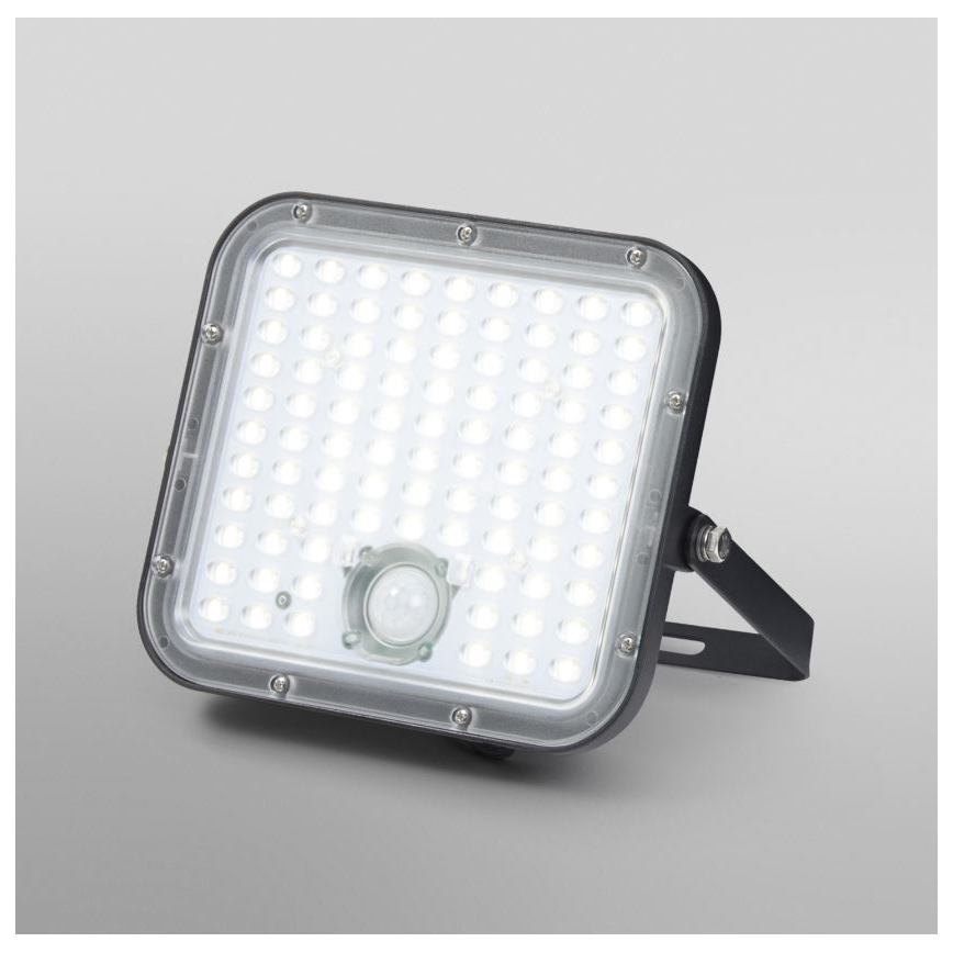 Ledvance - LED Himmennettävä aurinko valonheitin anturilla FLOOD SPLIT LED/30W/6,4V IP65 + kauko-ohjaus