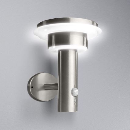 Ledvance - LED Himmennettävä aurinkokennovalo liike- ja hämärätunnistimella CIRCLE LED/6W/3,2V 2200 mAh IP44