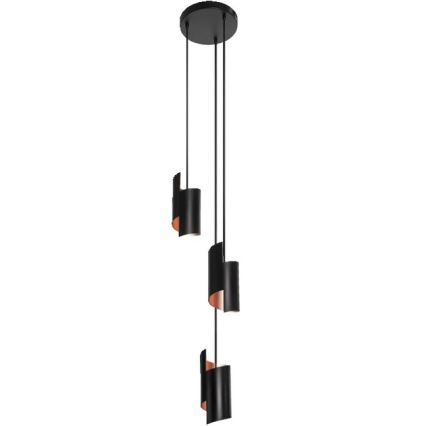 Ledvance - LED Himmennettävä kattokruunu johdossa SMART+ DECOR 3xLED/8W/230V musta Wi-Fi
