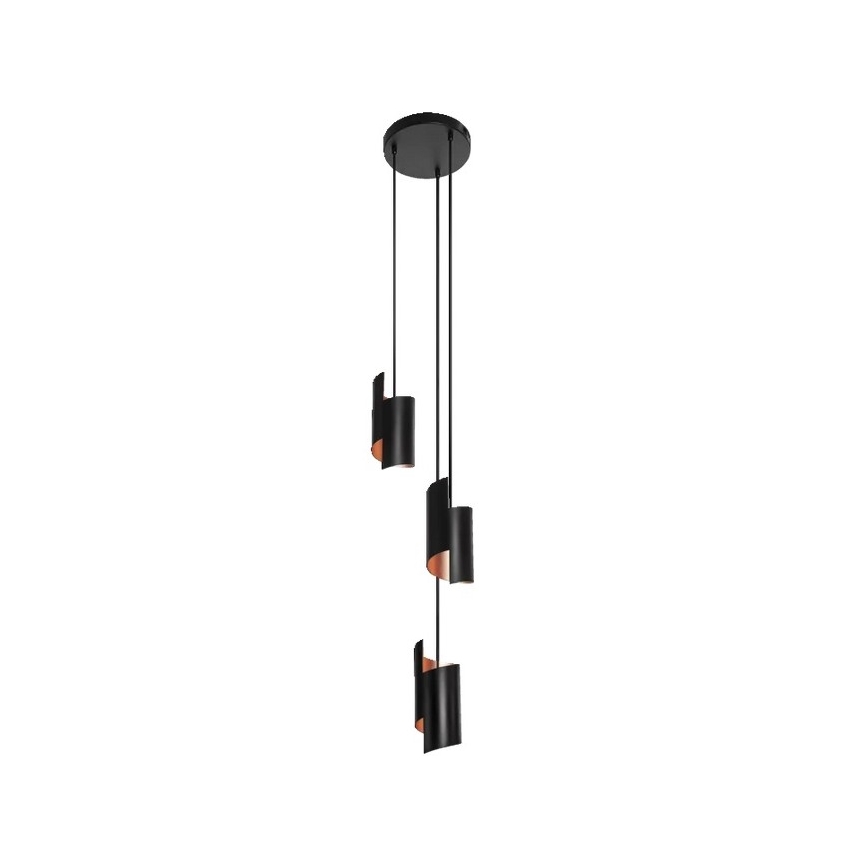 Ledvance - LED Himmennettävä kattokruunu johdossa SMART+ DECOR 3xLED/8W/230V musta Wi-Fi
