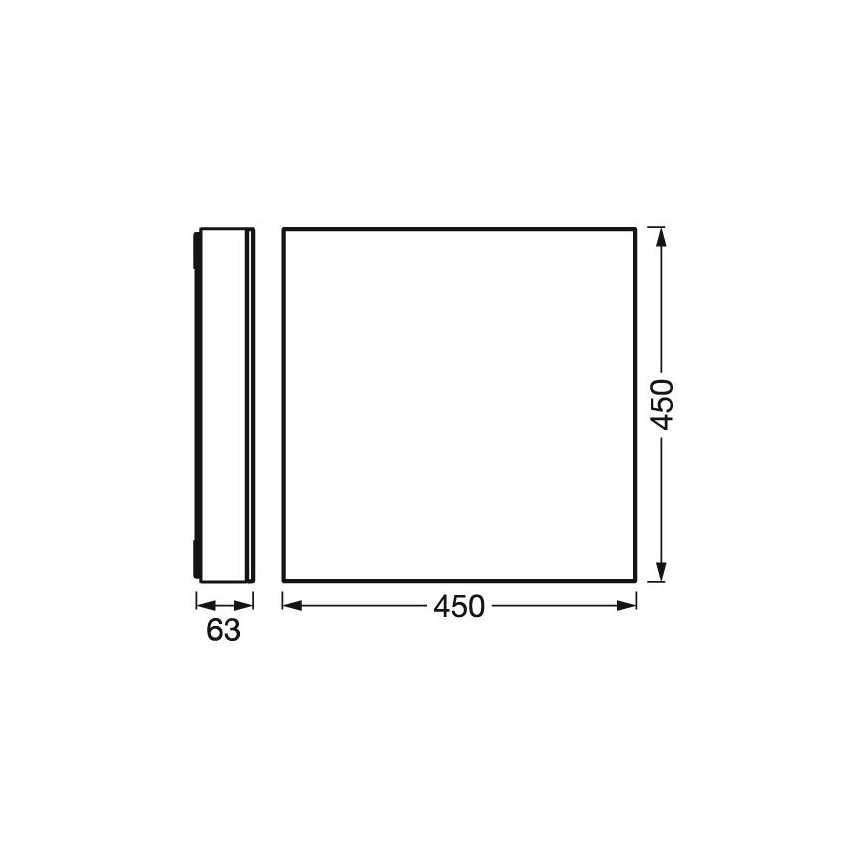 Ledvance -LED Himmennettävä kattovalaisin SMART+ FRAMELESS LED/24,5W/230V 3000-6500K Wi-Fi