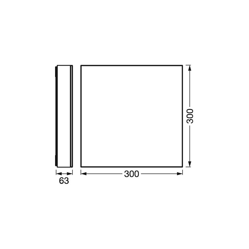Ledvance - LED Himmennettävä kattovalo SMART+ FRAMELESS LED/21W/230V 3000-6500K Wi-Fi