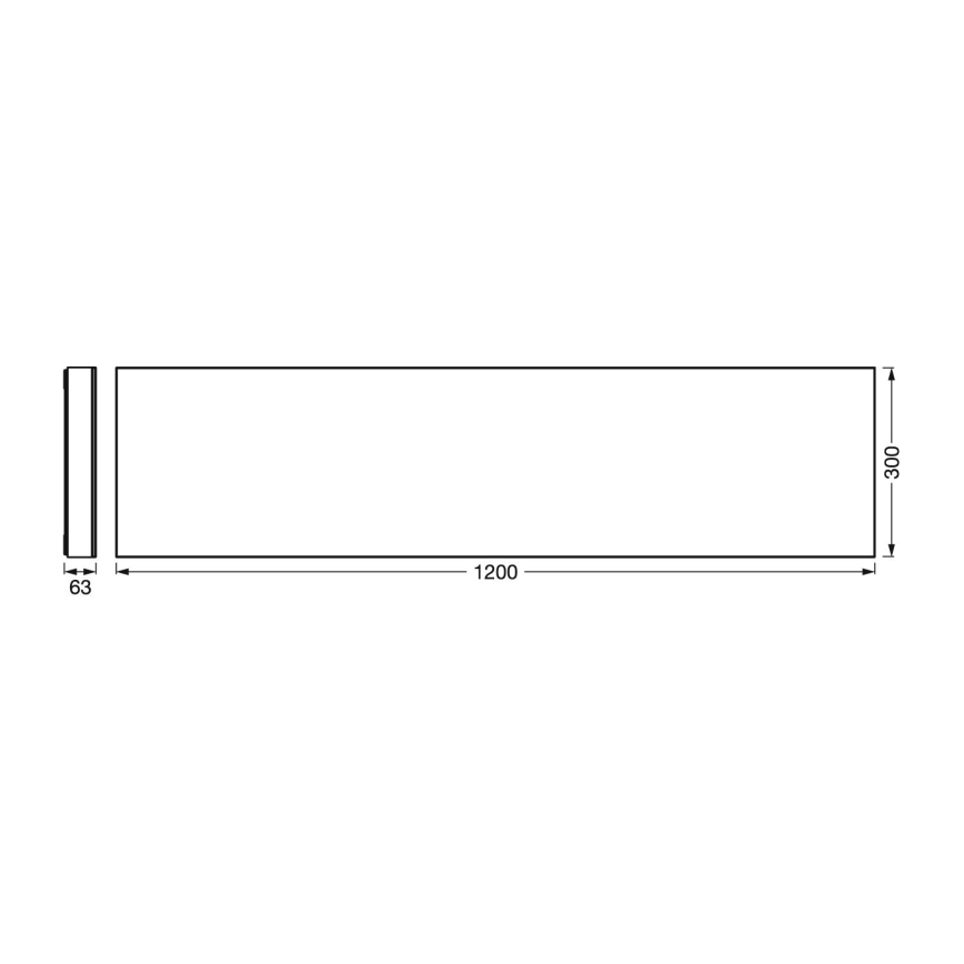 Ledvance - LED Himmennettävä kattovalo SMART+ FRAMELESS LED/38W/230V 3000-6500K Wi-Fi