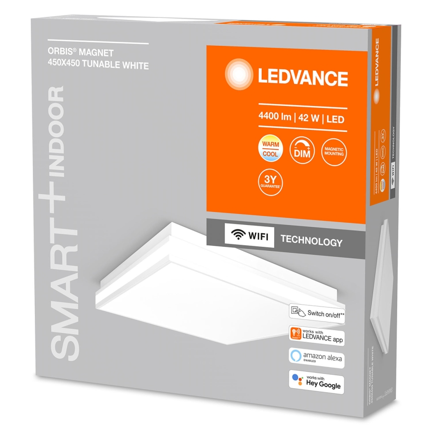 Ledvance - LED Himmennettävä kattovalo SMART+ MAGNET LED/42W/230V 3000-6500K Wi-Fi