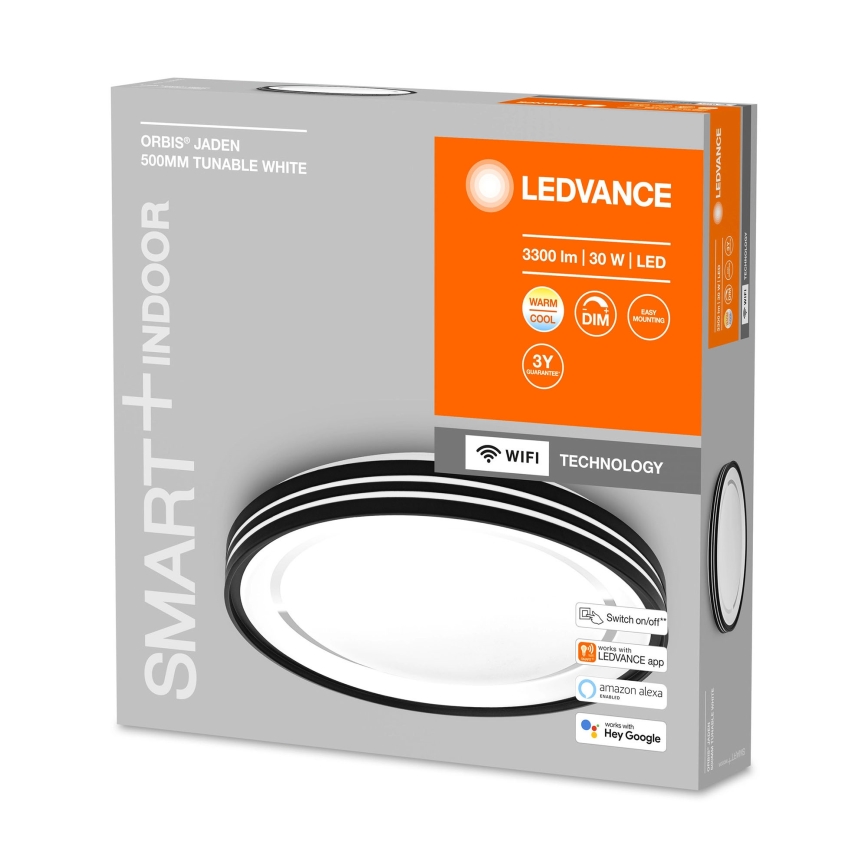 Ledvance - LED Himmennettävä kattovalo SMART+ ORBIS LED/30W/230V 3000-6500K Wi-Fi