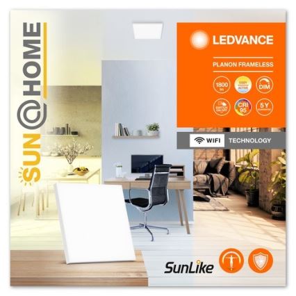 Ledvance - LED Himmennettävä kattovalo SUN@HOME LED/20W/230V 2200-5000K CRI 95 Wi-Fi