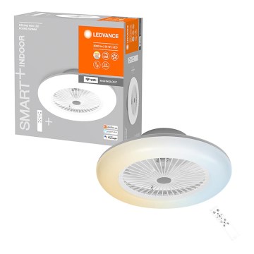 Ledvance - LED Himmennettävä kattovalo tuulettimella  SMART+ LED/35W/230V Wi-Fi 3000-6500K + kauko-ohjain