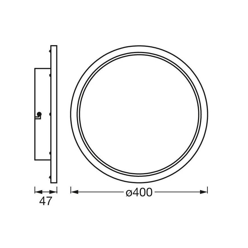 Ledvance - LED Himmennettävä kylpyhuoneen valo SMART+ DISC LED/25W/230V 3000-6500K Wi-Fi IP44