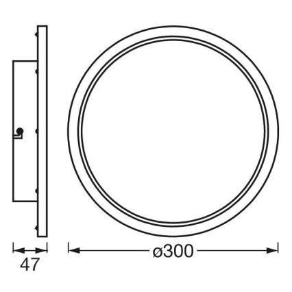 Ledvance - LED Himmennettävä kylpyhuonevalaisin SMART+ DISC LED/18W/230V 3000-6500K Wi-Fi