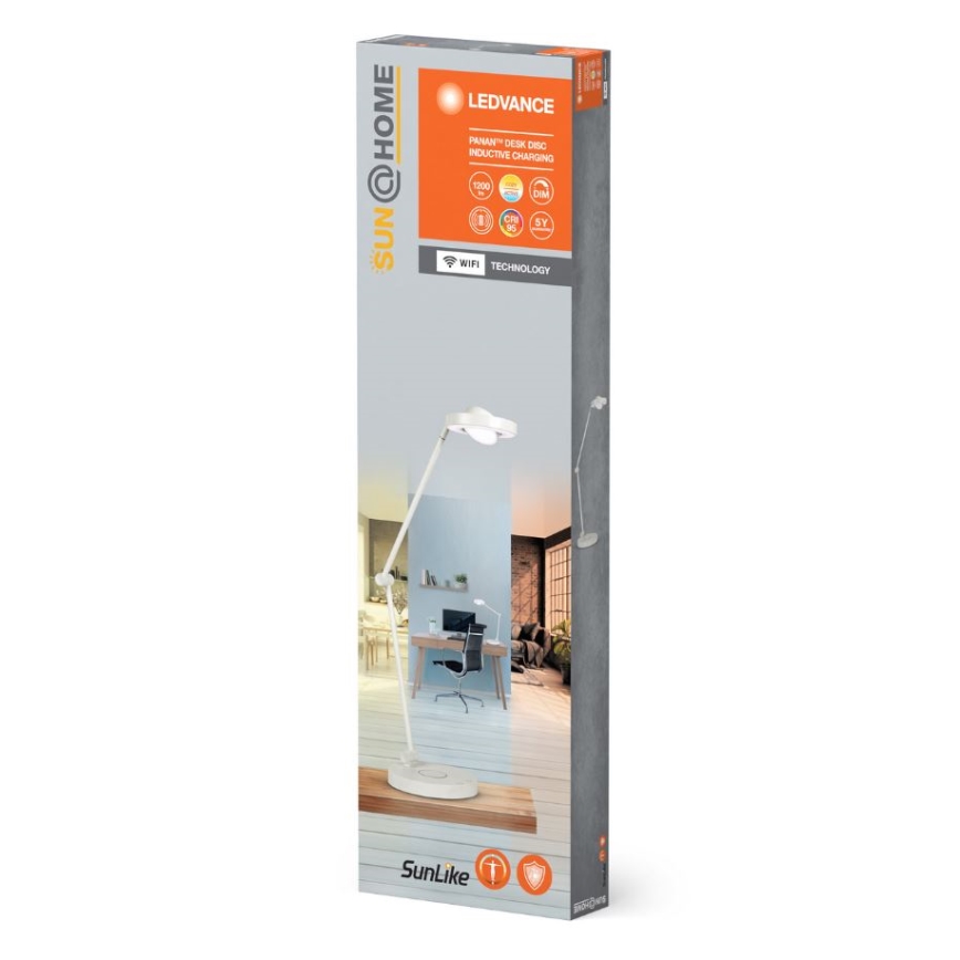 Ledvance - Himmennettävä LED-kosketuspöytävalaisin SUN@HOME LED/20W/230V 2200-5000K CRI 95 Wi-Fi