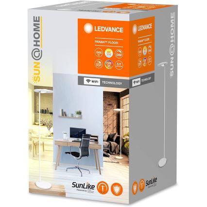Ledvance - LED Himmennettävä lattialamppu SUN@HOME LED/36W/230V 2200-5000K CRI 95 Wi-Fi